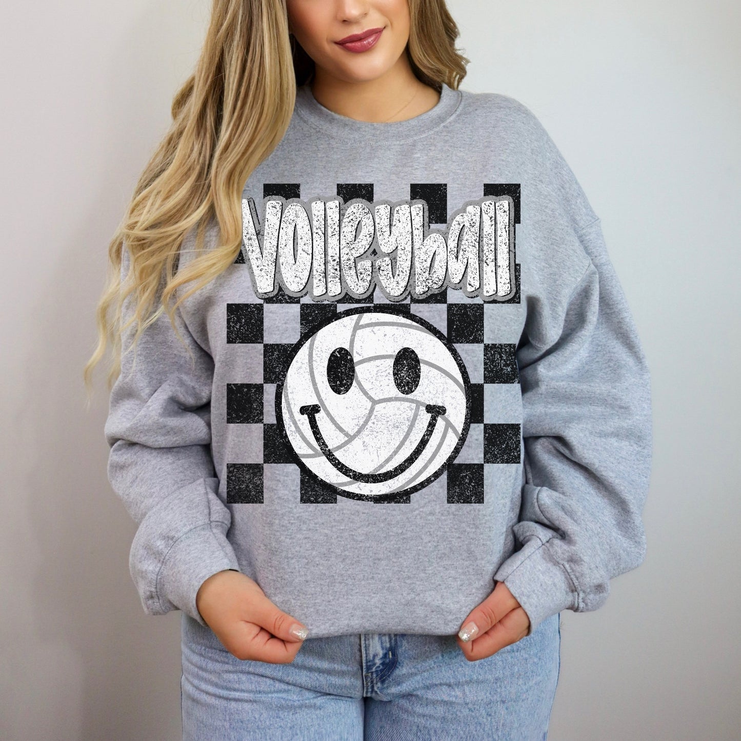 faux glitter/checkered volleyball (wholesale)