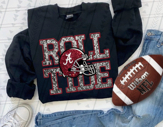 team faux sequin/embroidery (wholesale)