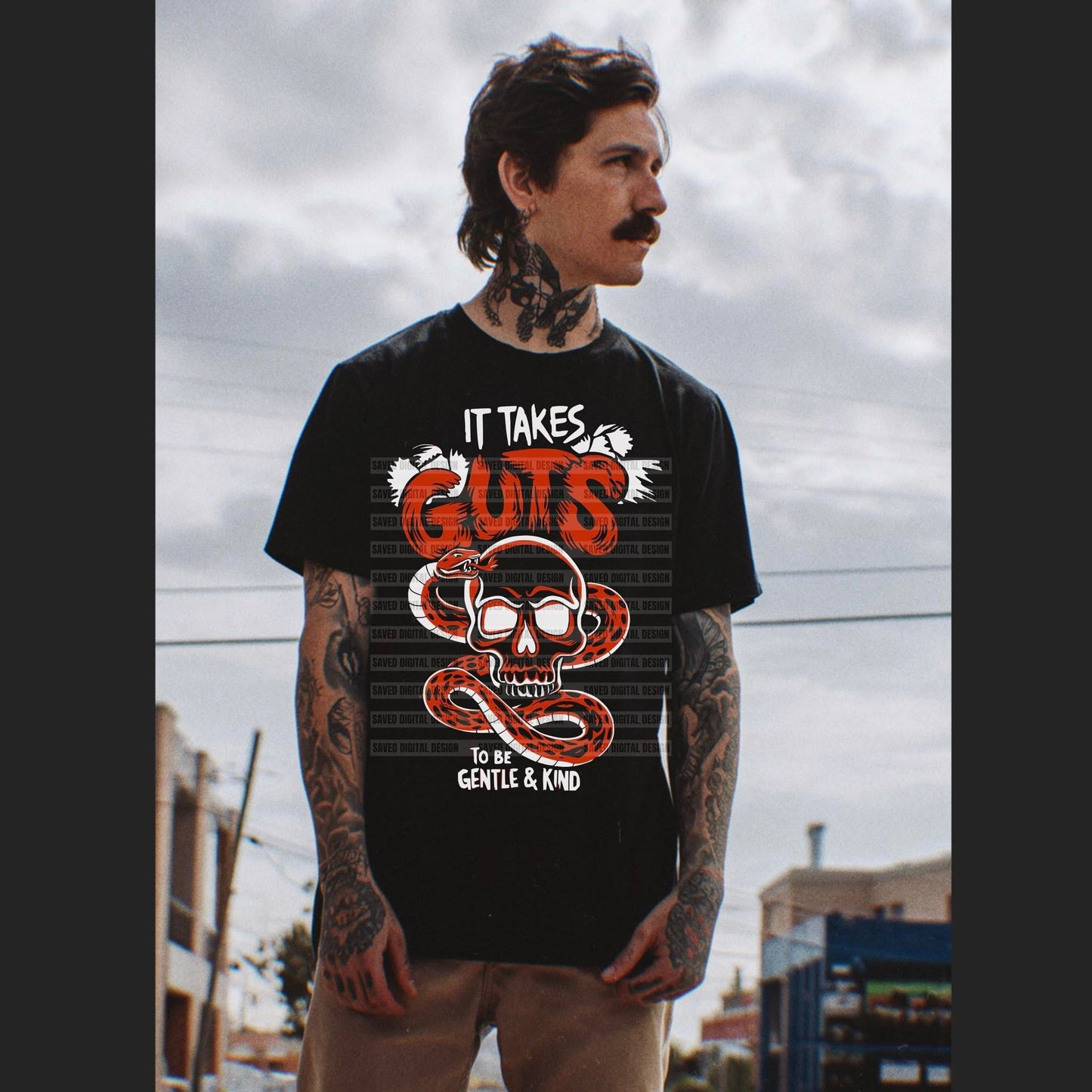 Takes guts to be gentle & kind (wholesale)