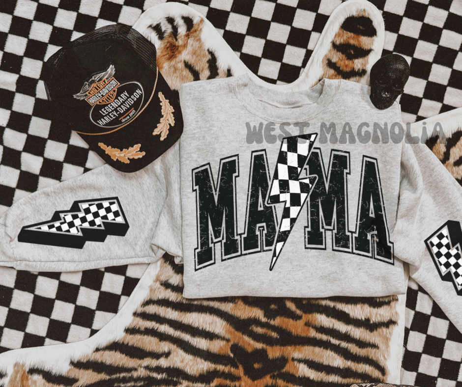 MAMA checkered bolt sleeves (wholesale)