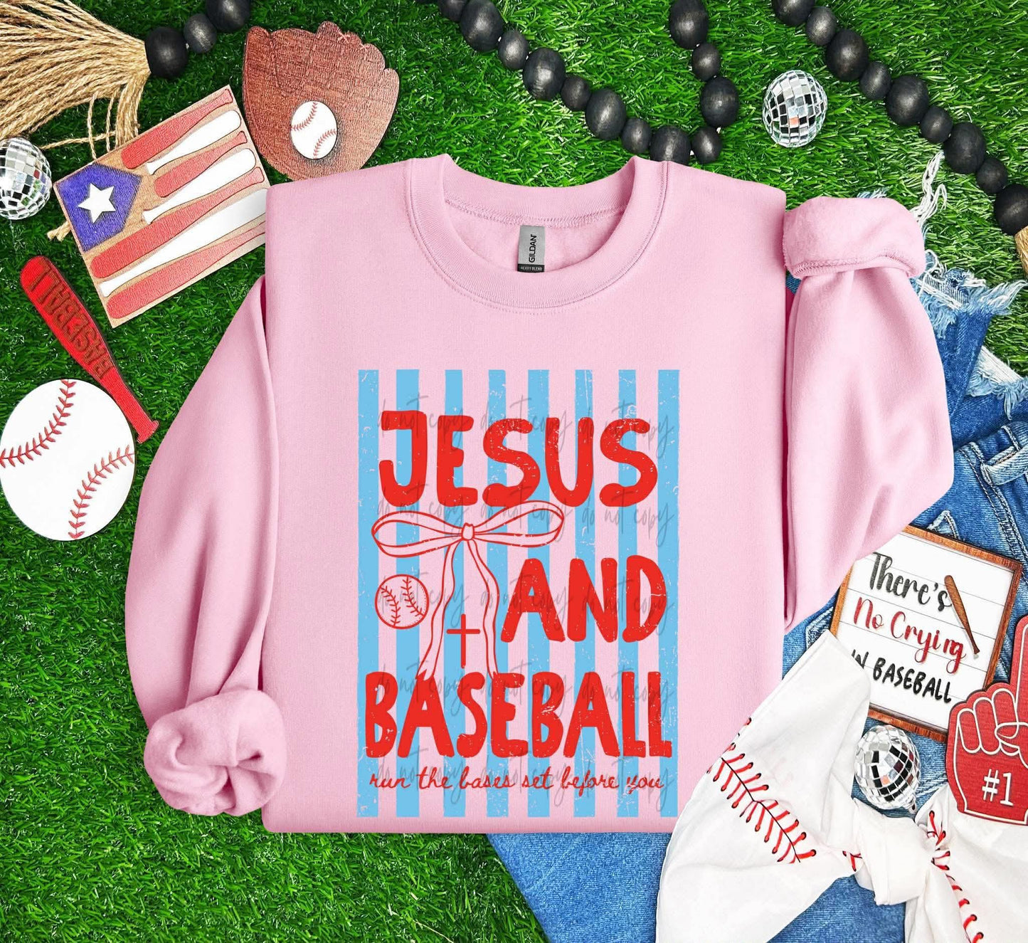 Jesus & Baseball/Softball KIDS (wholesale)