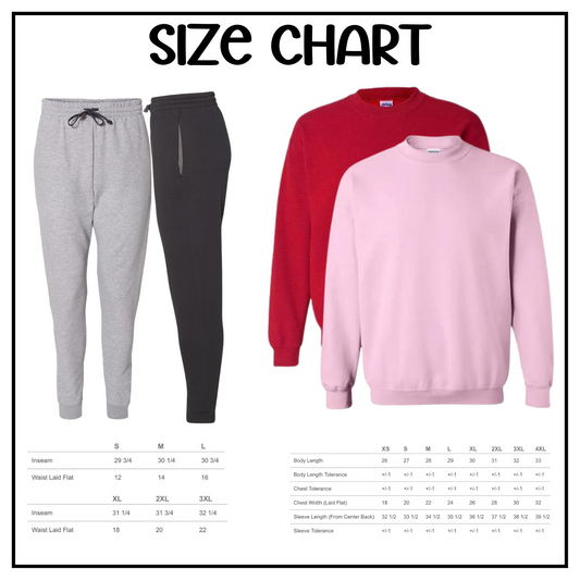 Preppy Mama Claus Crew OR Jogger PREORDER (SHIP DATE 11/4)