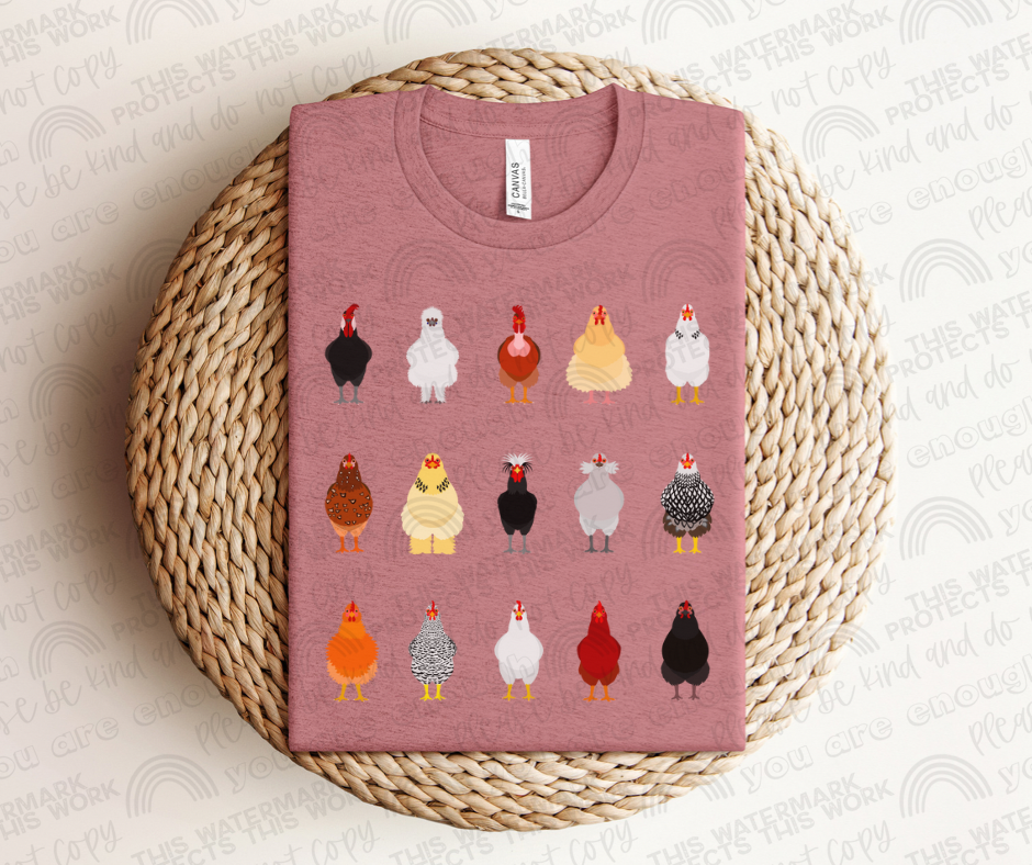 Boho Chickens