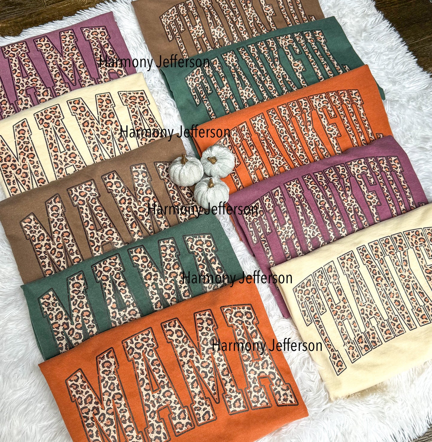 MAMA / THANKFUL fall palette