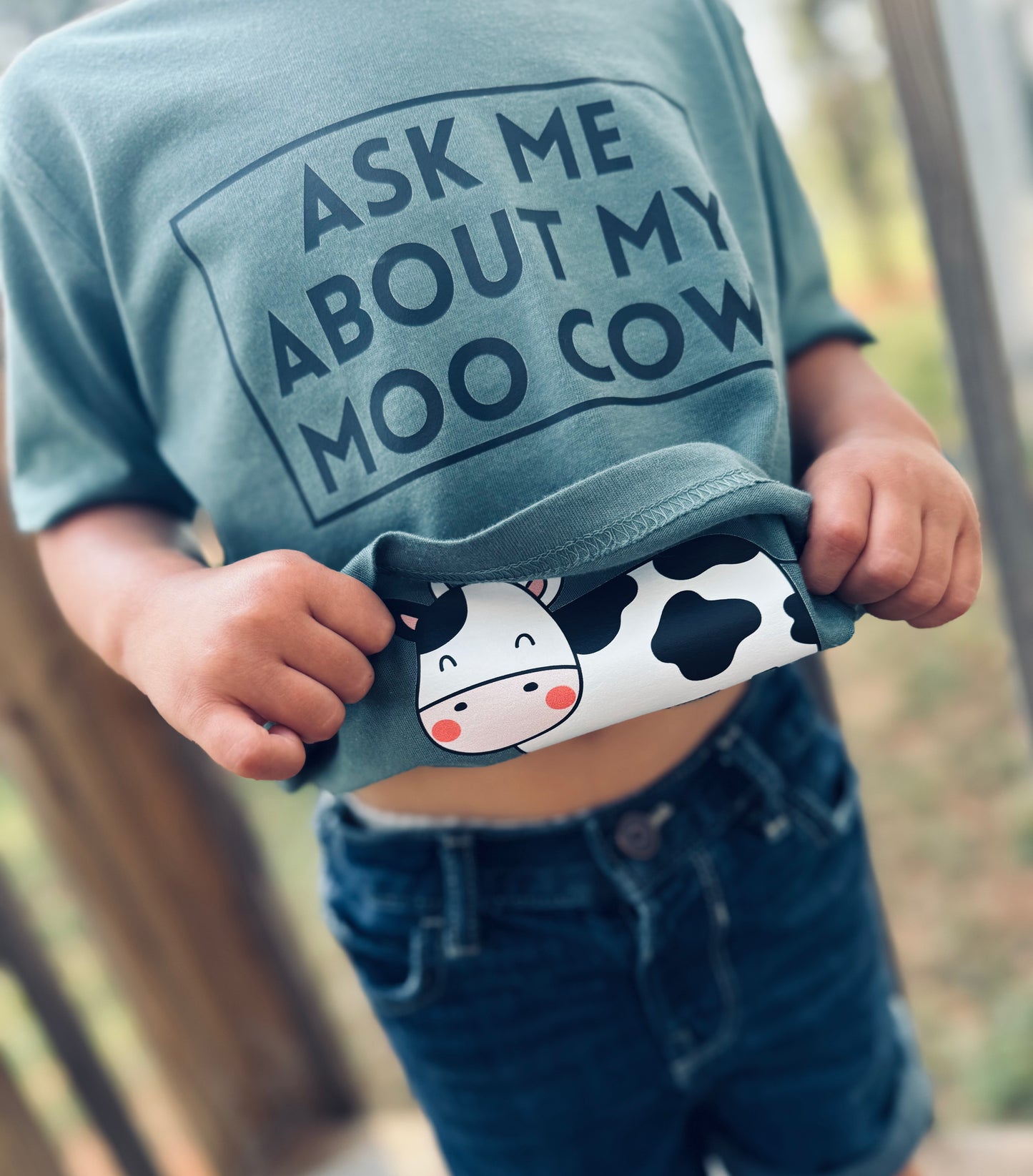 Ask Me About My Moo Cow