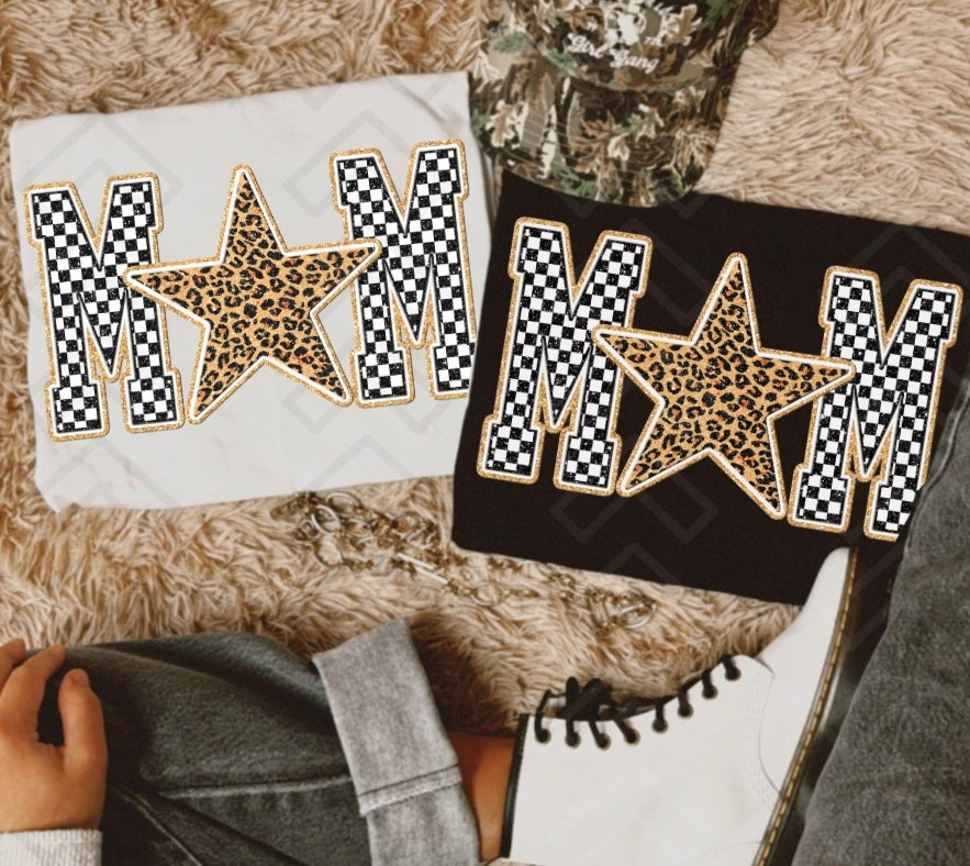 MOM checkered/leopard (wholesale)