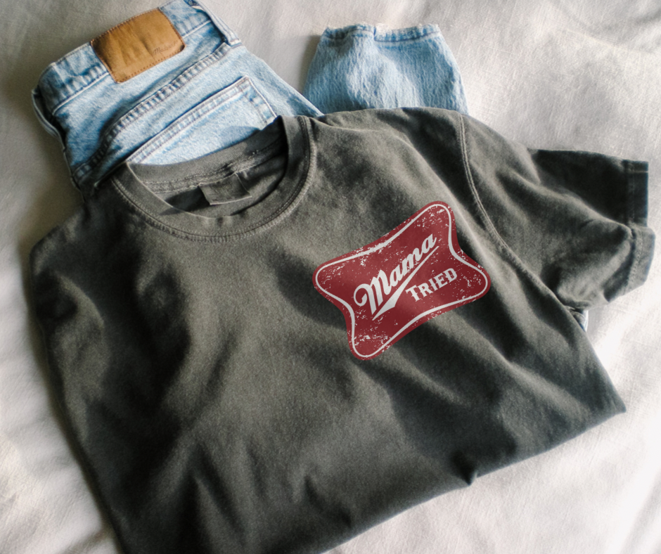 Mama Tried Pocket Tee (wholesale)