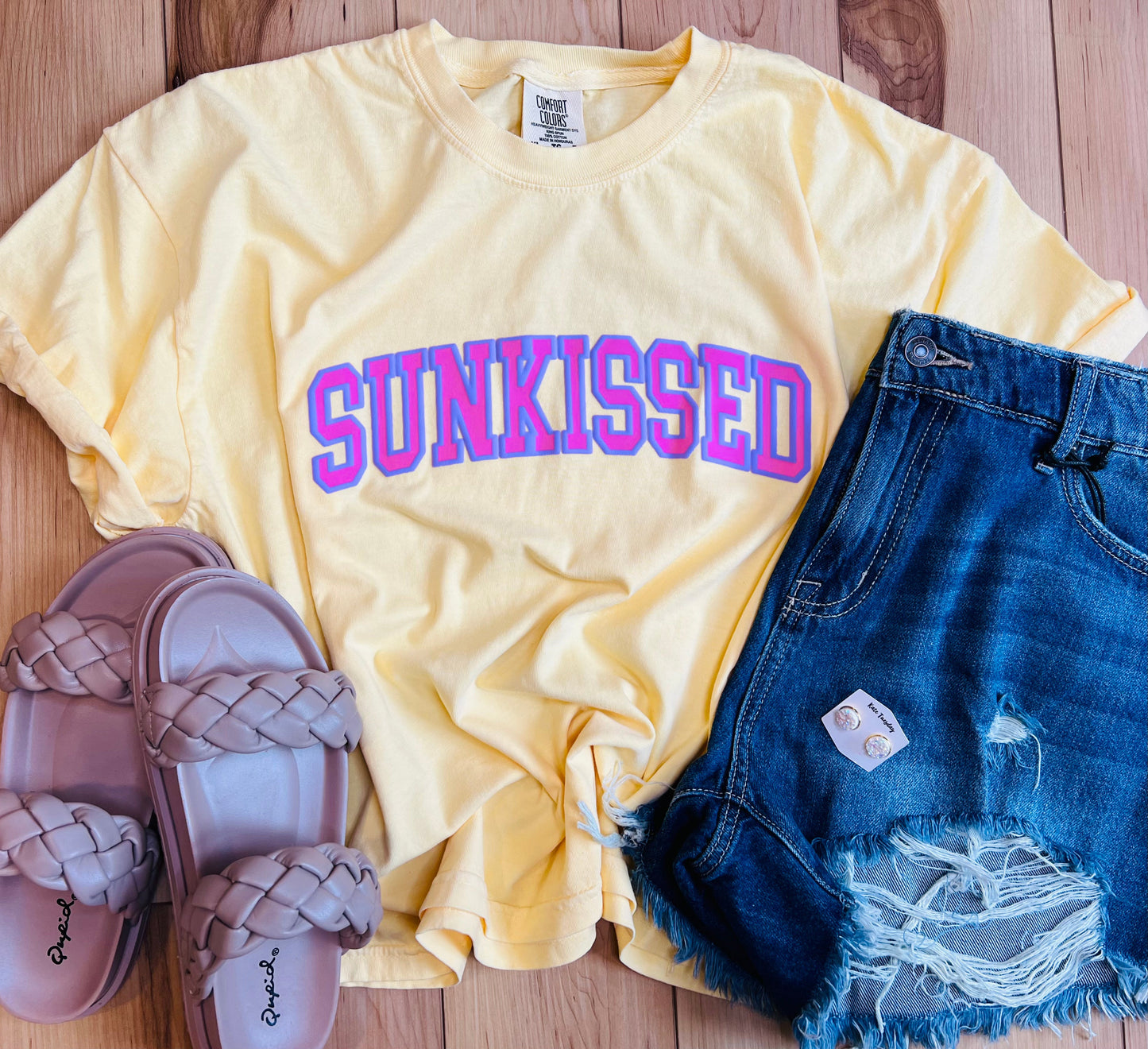 Sunkissed PUFF CROP or TEE (SHIP DATE 4/20)