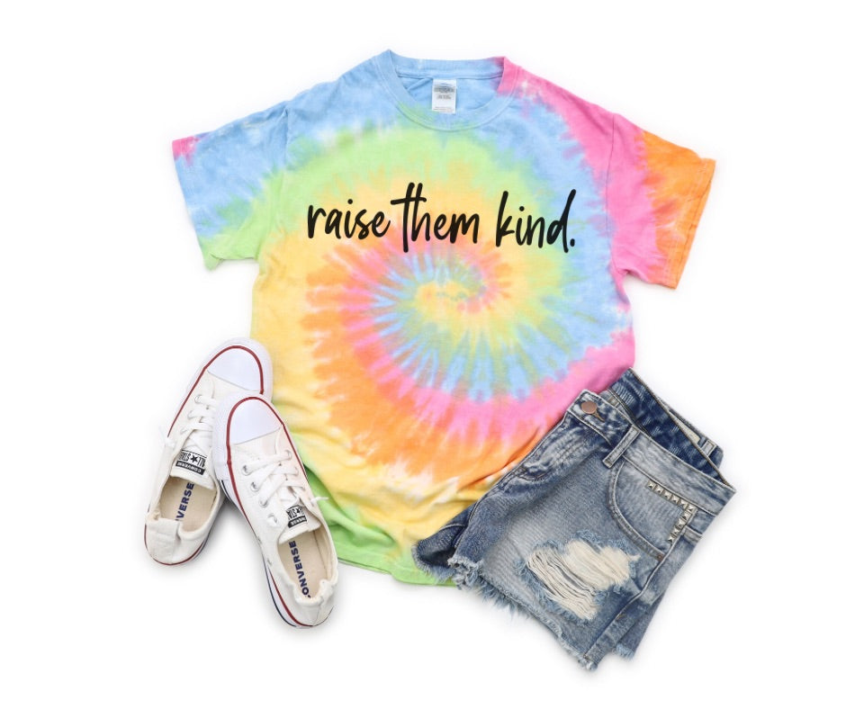 Raise them kind tie-dye (wholesale)
