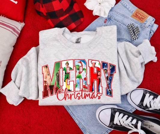 Glitter Merry Christmas Movies (wholesale)