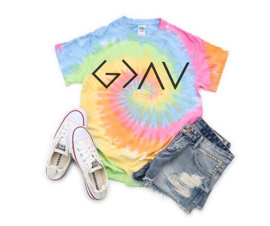 Tie-dye God is greater (wholesale)