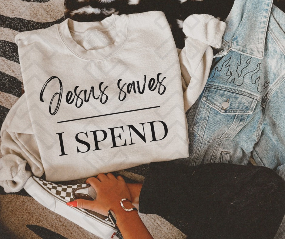 Jesus Saves, I Spend (wholesale)