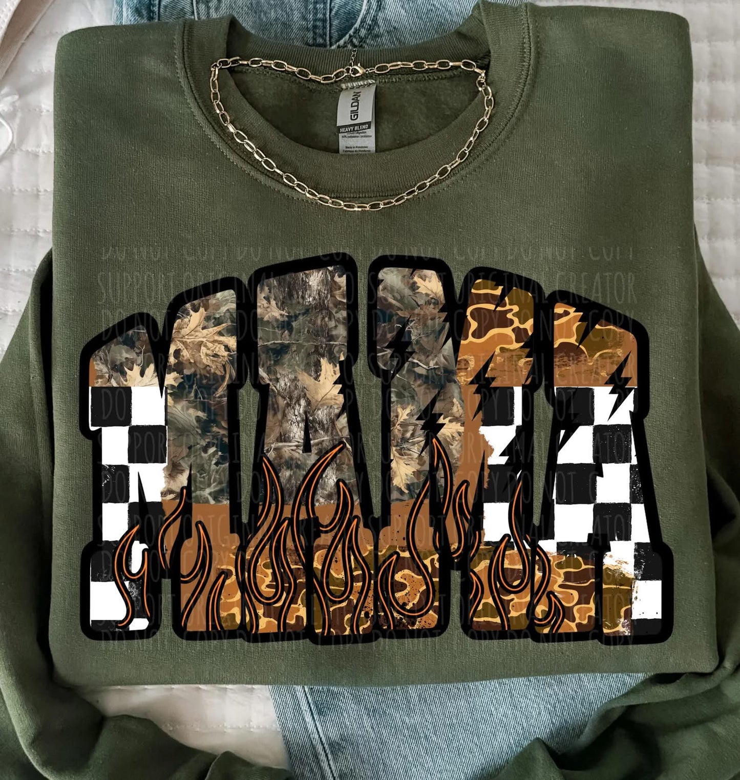 flame camo MAMA (wholesale)
