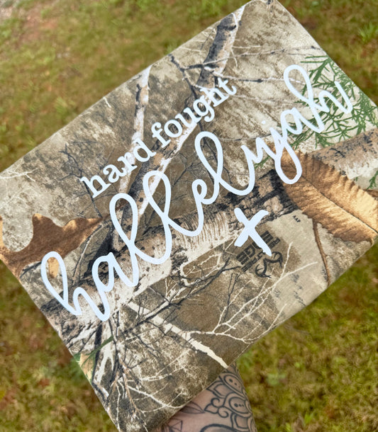 Hard Fought Hallelujah Camo Tee