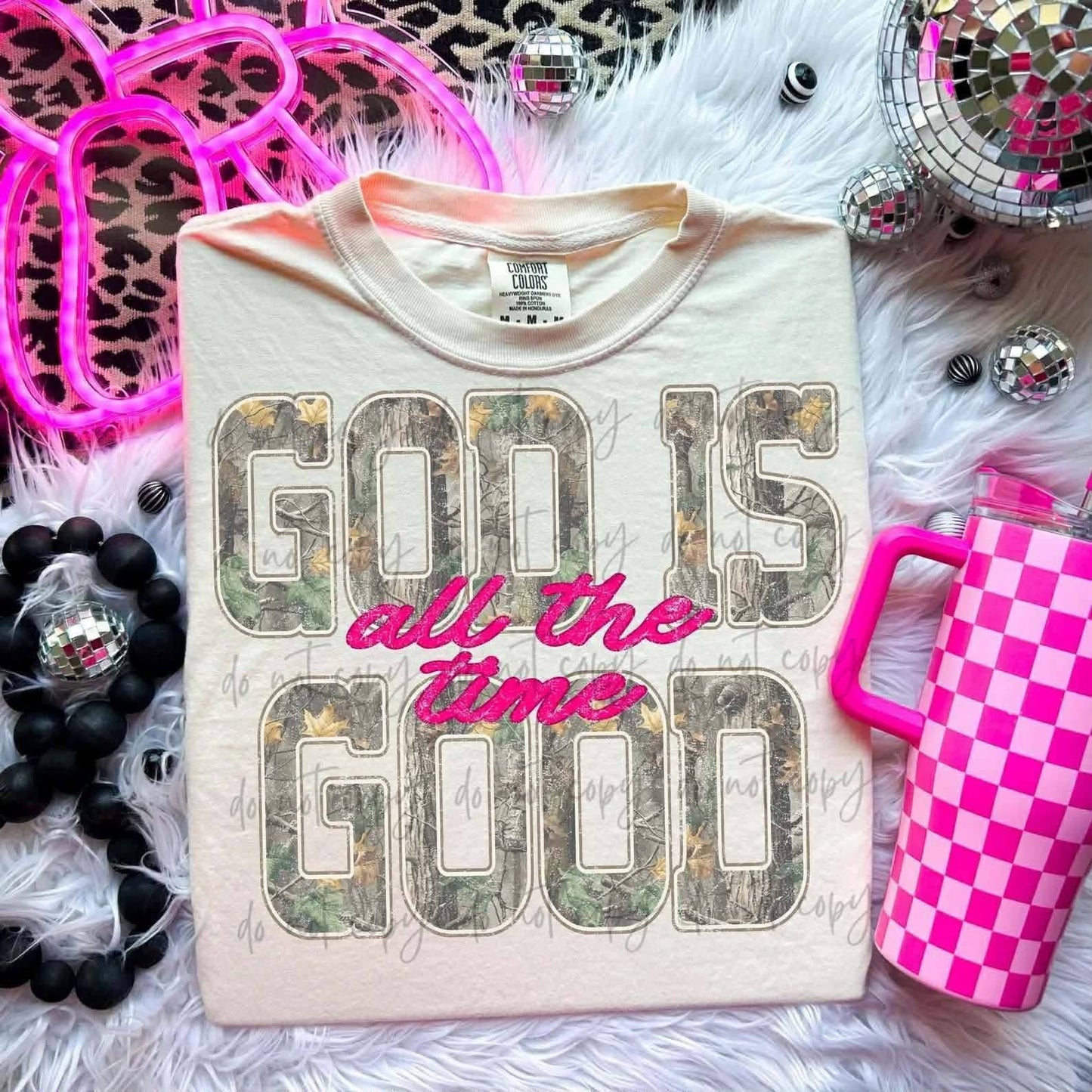 camo God is Good all the time (wholesale)