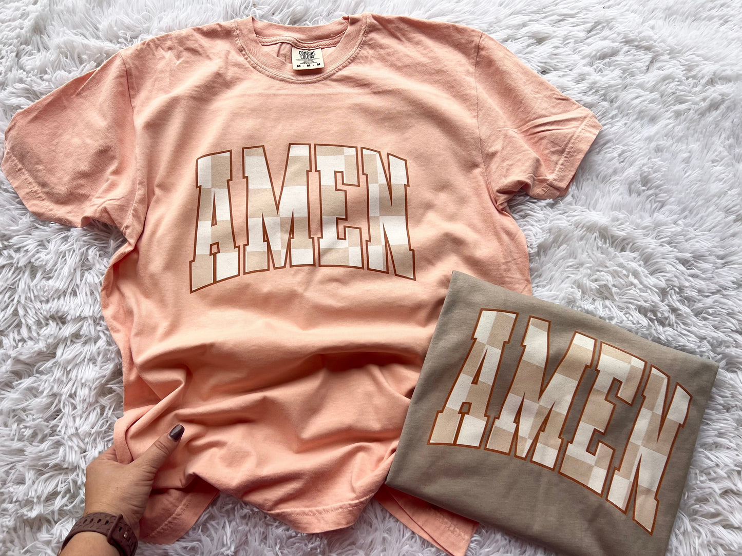 Fall Checkered Amen