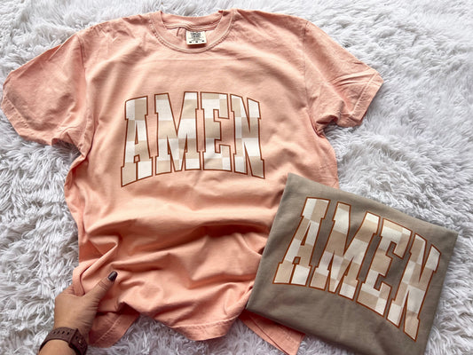 Fall Checkered Amen