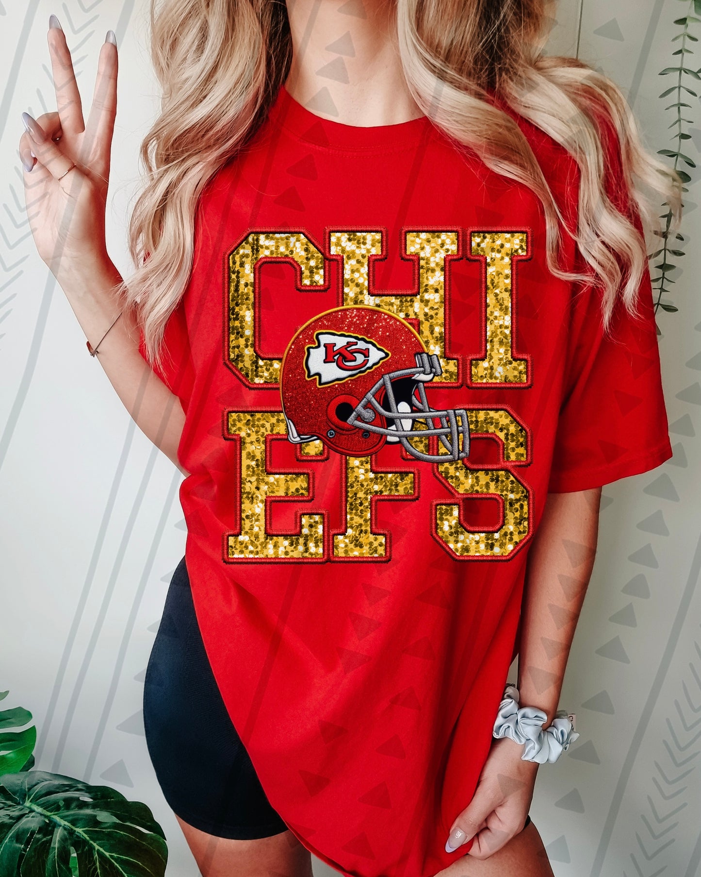 team faux sequin/embroidery (wholesale)