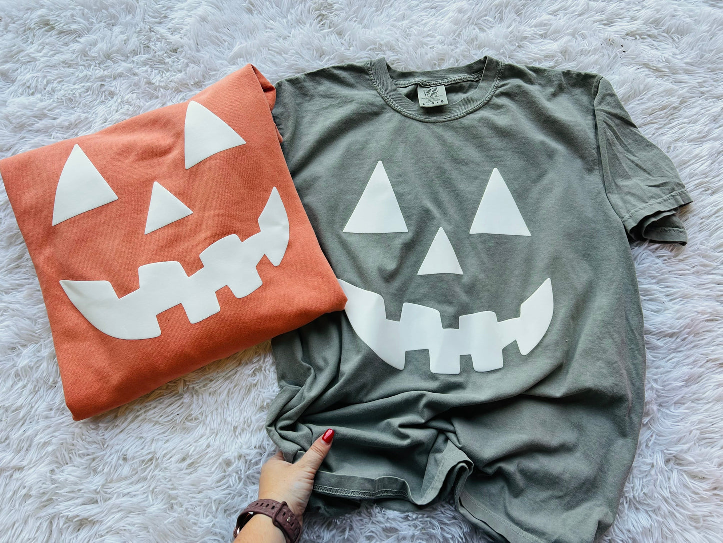 Pumpkin PUFF Face Graphic Tee PREORDER (SHIP DATE 9/12)