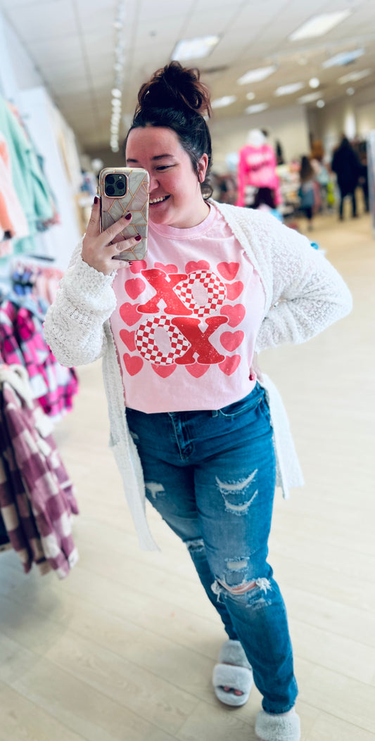 Pink XOXO - RTS (WILL NOT SHIP UNTIL AFTER 1/3)