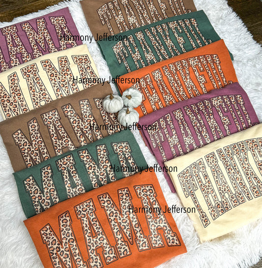 MAMA / THANKFUL fall palette