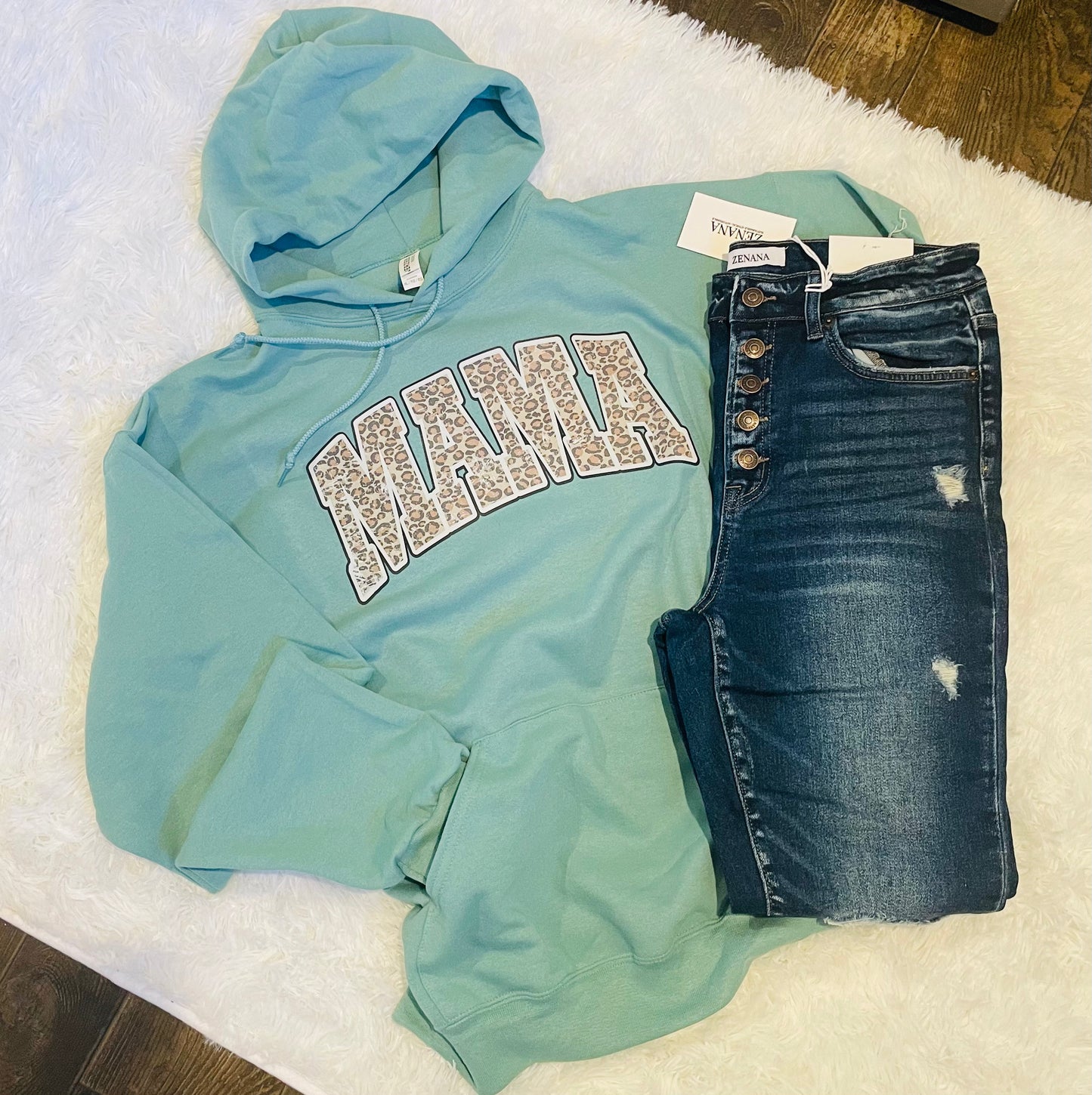 Sage Mama Hoodie