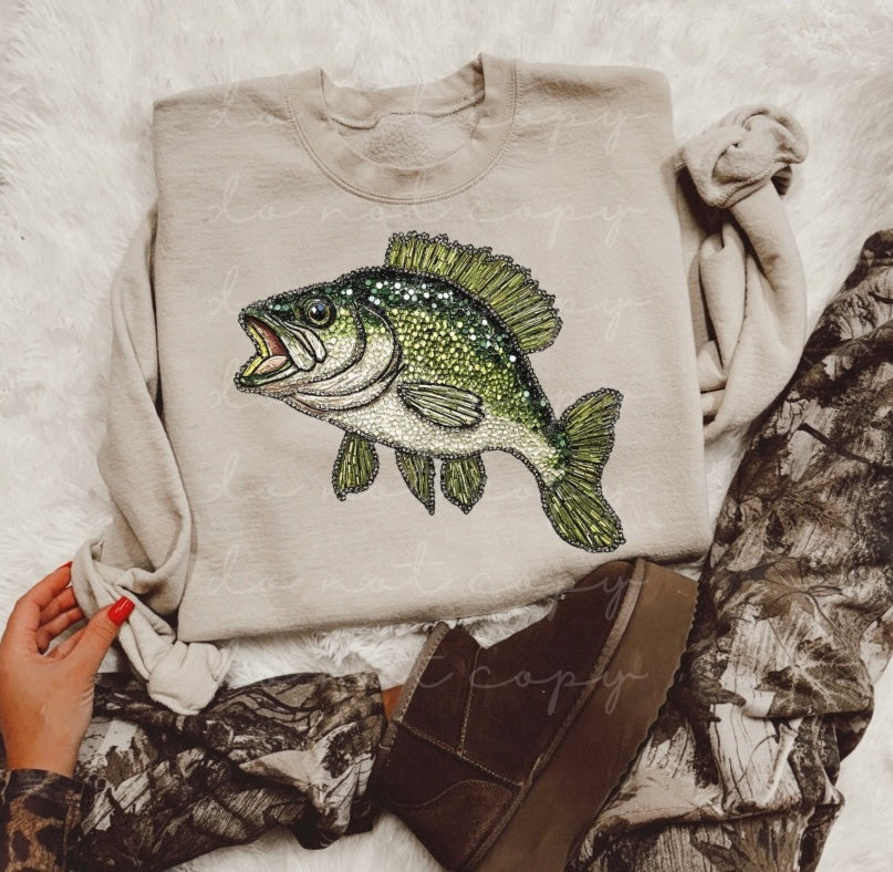 faux sequin fish (wholesale)