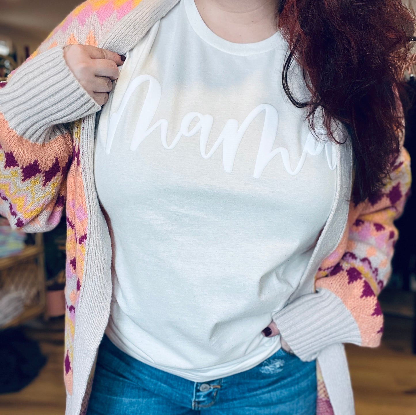 Mama Puff Neutral Tee OR Long sleeve PREORDER (SHIP DATE 11/13)