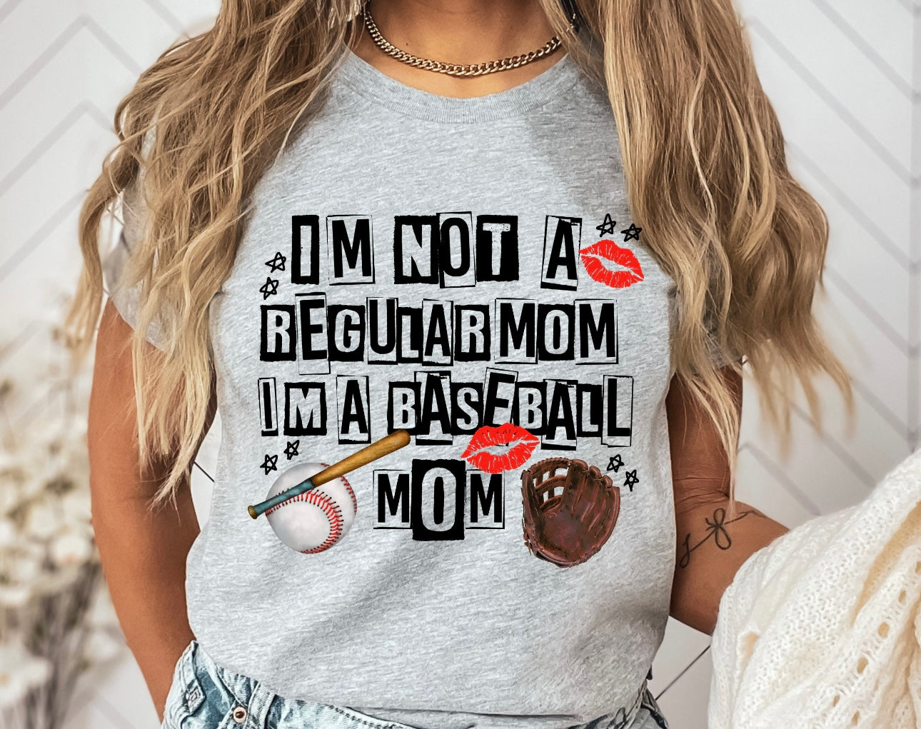 Not A Regular Mom, Baseball Mom (wholesale)
