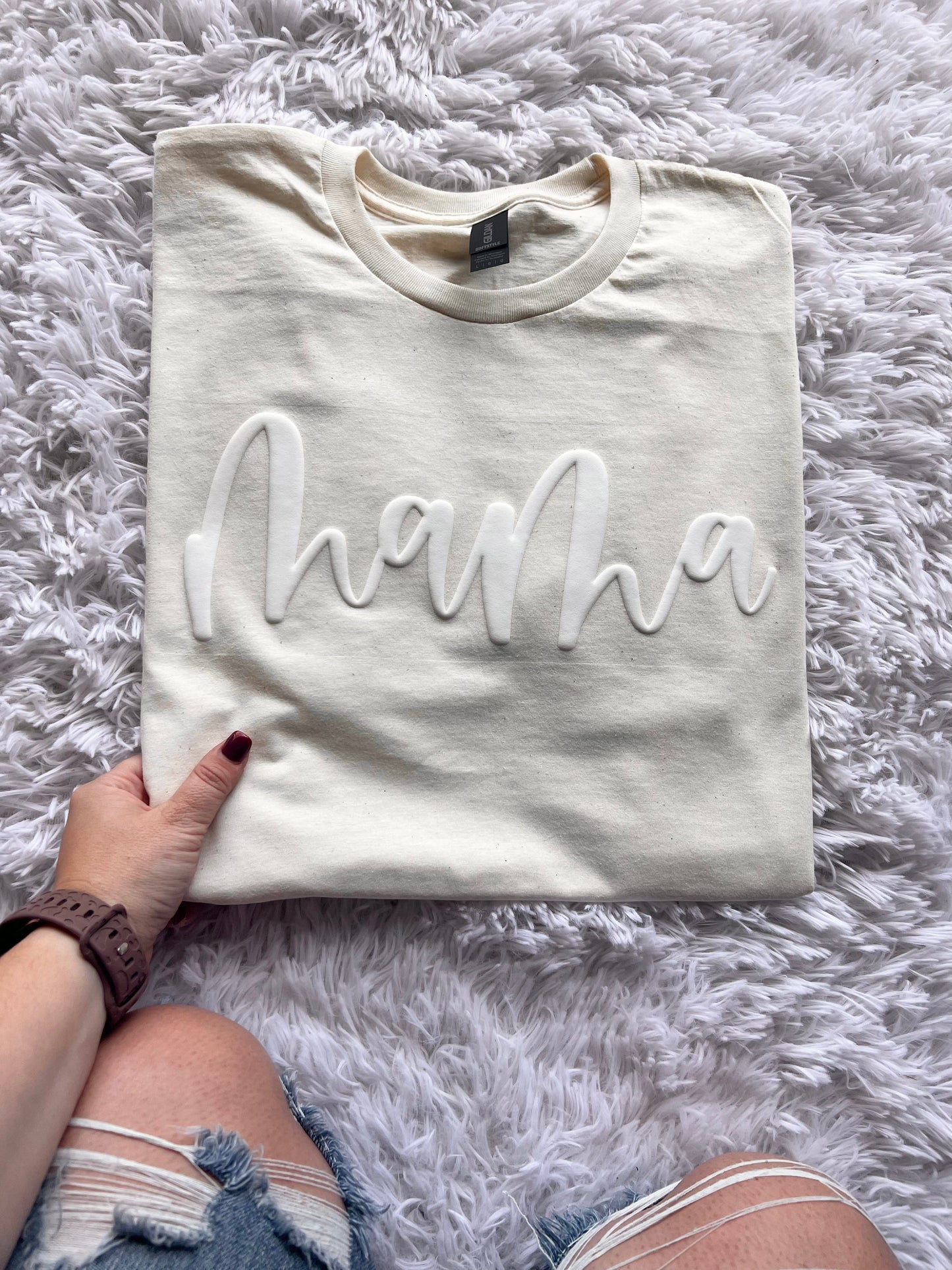 Mama Puff Neutral Tee OR Long sleeve PREORDER (SHIP DATE 11/13)
