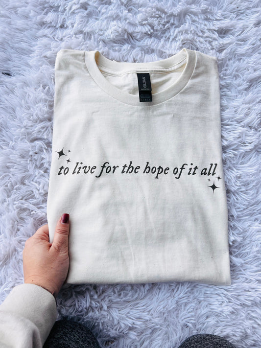 POWER HOUR - To Live For The Hope Of It All PREORDER (SHIP DATE 12/12)