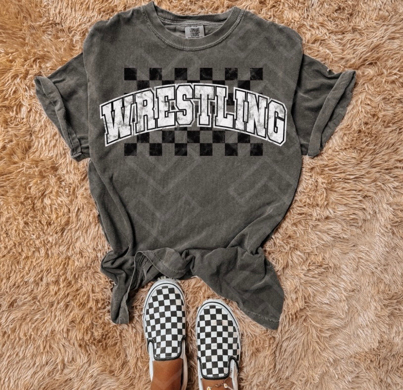 Wrestling checkered (wholesale)
