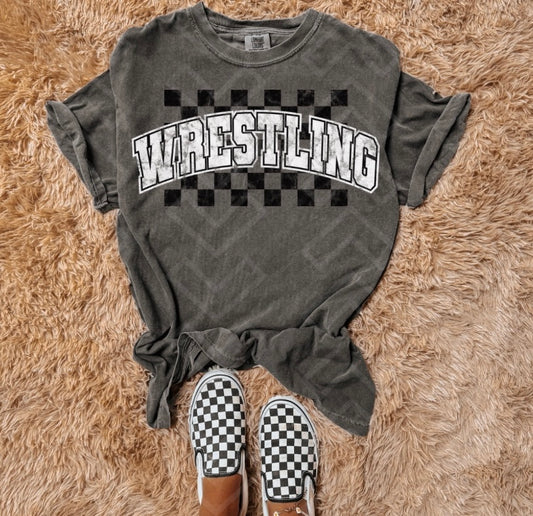 Wrestling checkered (wholesale)