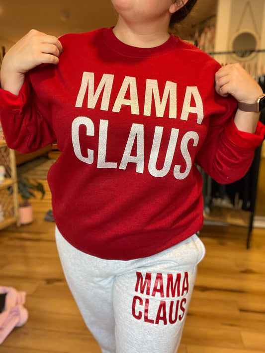Traditional Mama Claus Crew OR Jogger PREORDER (SHIP DATE 11/4)