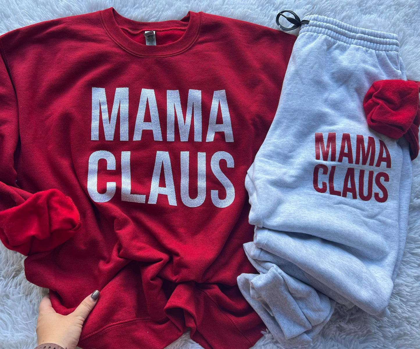 Traditional Mama Claus Crew OR Jogger PREORDER (SHIP DATE 11/4)