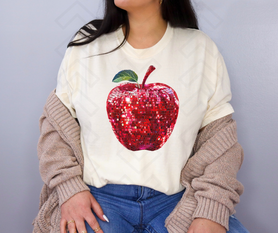 faux sequin apple (wholesale)
