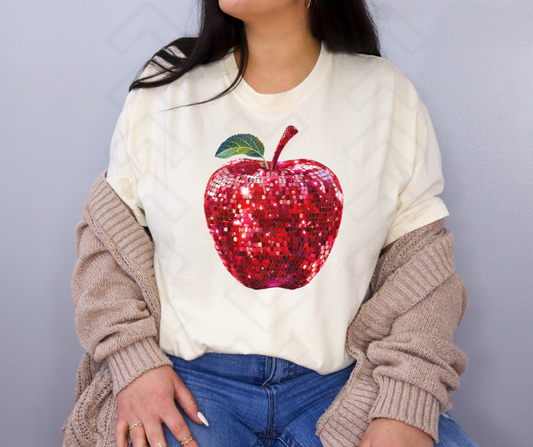 faux sequin apple (wholesale)