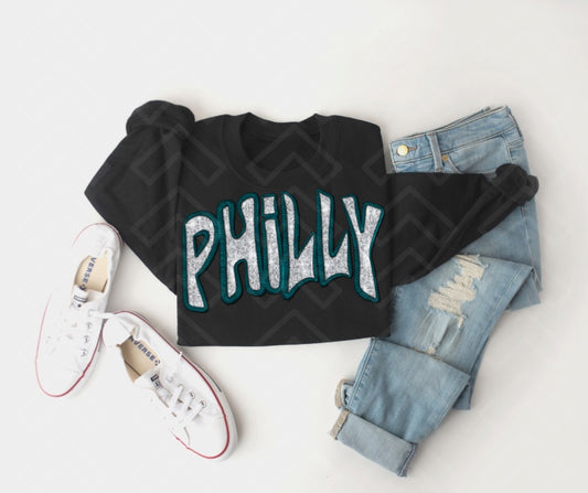 faux glitter Philly (wholesale)