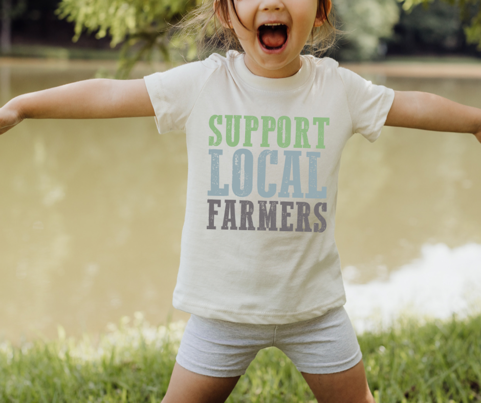 Support Local Farmers, kids (wholesale)