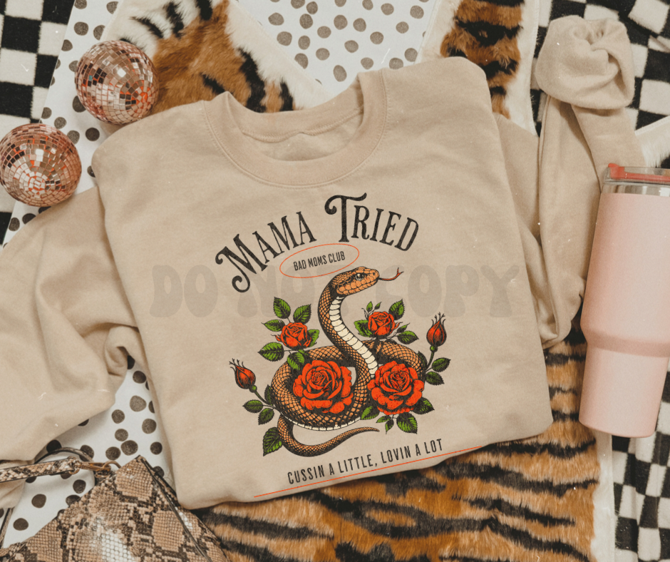 Mama Tried Bad Moms Club (wholesale)