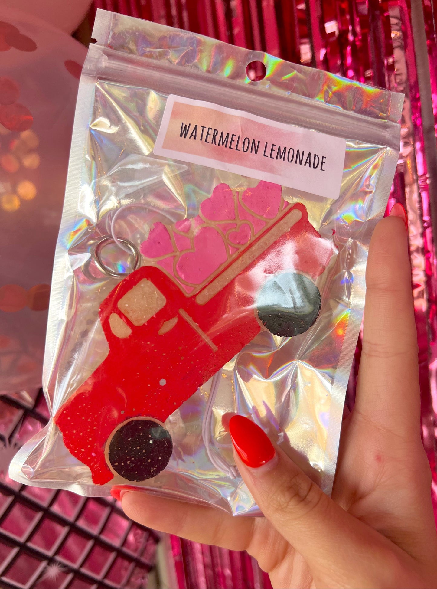 Red Truck Valentine Freshie