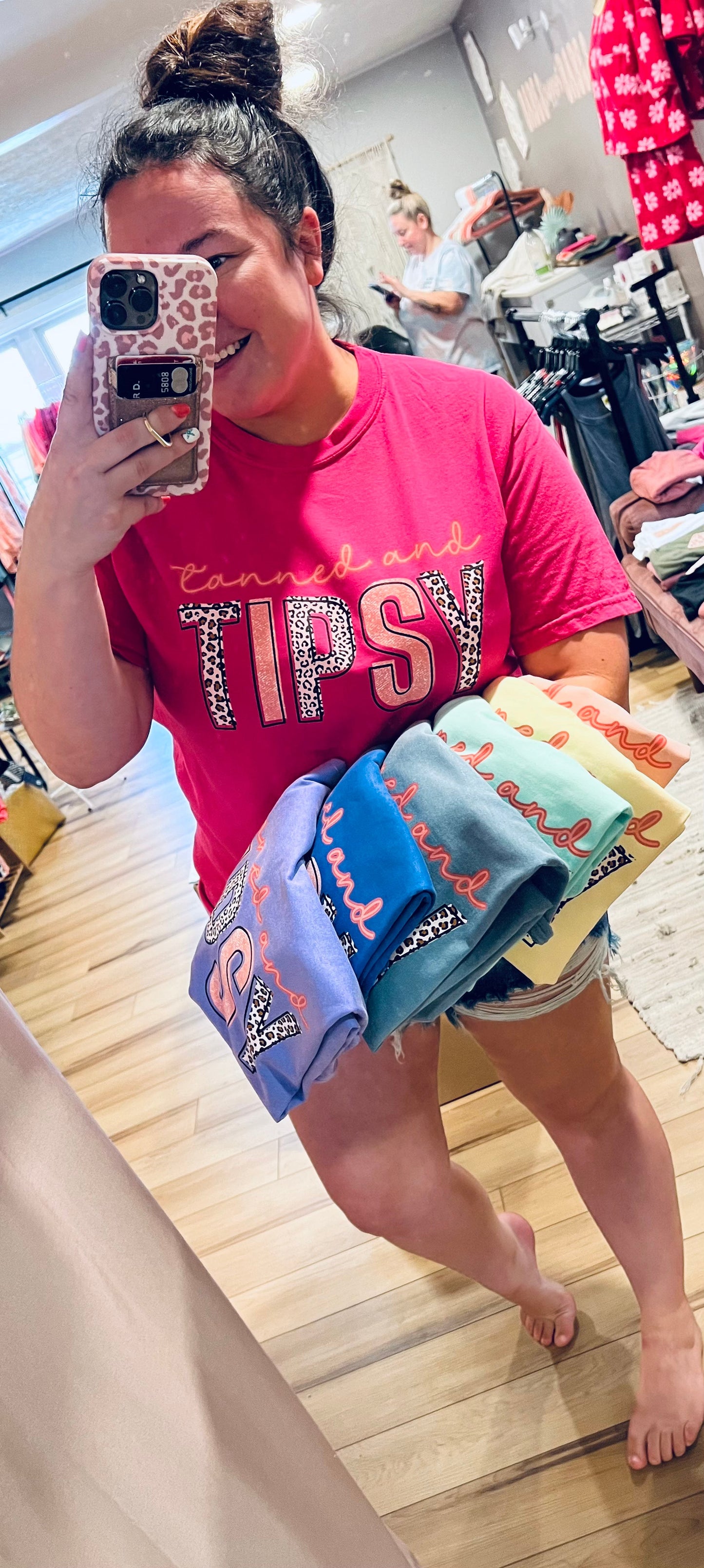 Tanned & Tipsy Rainbow Leopard PREORDER (SHIP DATE 6/22)