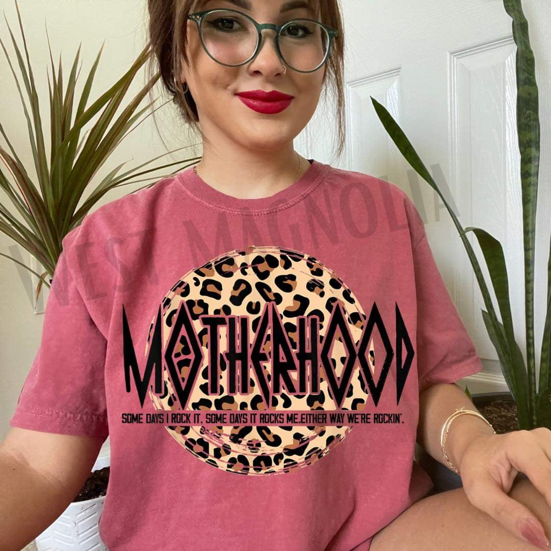 Motherhood: Some Days I Rock It, Some Days It Rocks Me, Either Way We’re Rockin (wholesale)