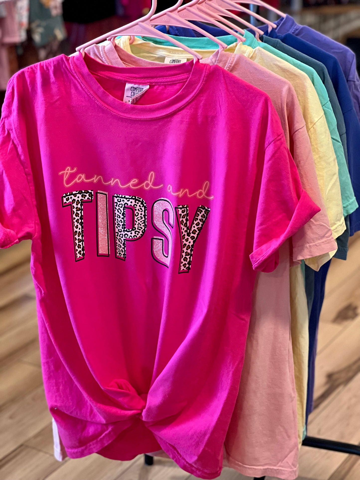 Tanned & Tipsy Rainbow Leopard PREORDER (SHIP DATE 6/22)