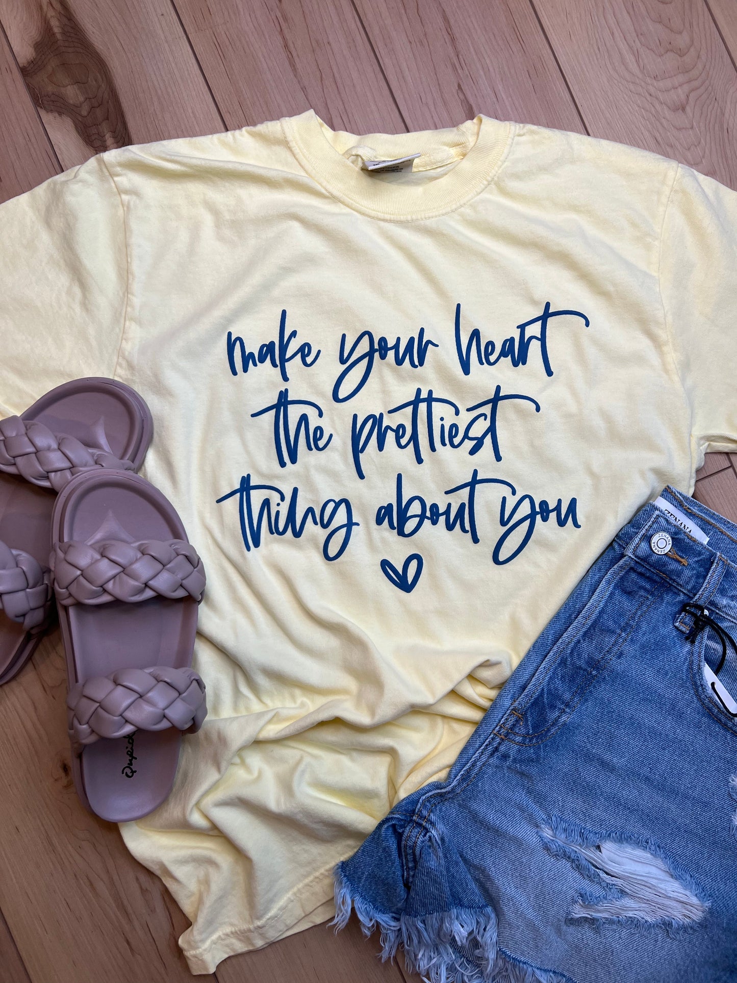 Pretty Heart - PUFF INK (SHIP DATE 6/14)