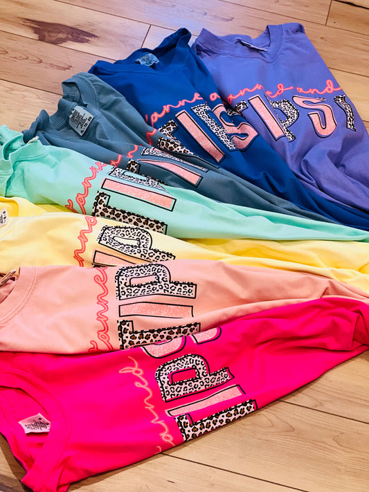 Tanned & Tipsy Rainbow Leopard PREORDER (SHIP DATE 6/22)