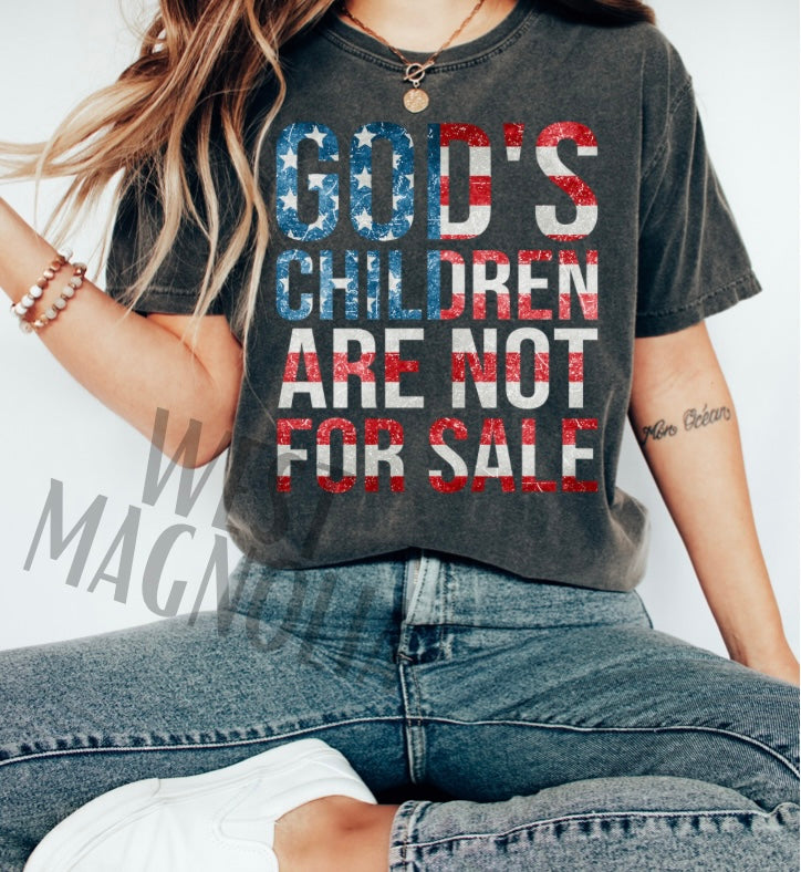 God’s Children Are Not For Sale