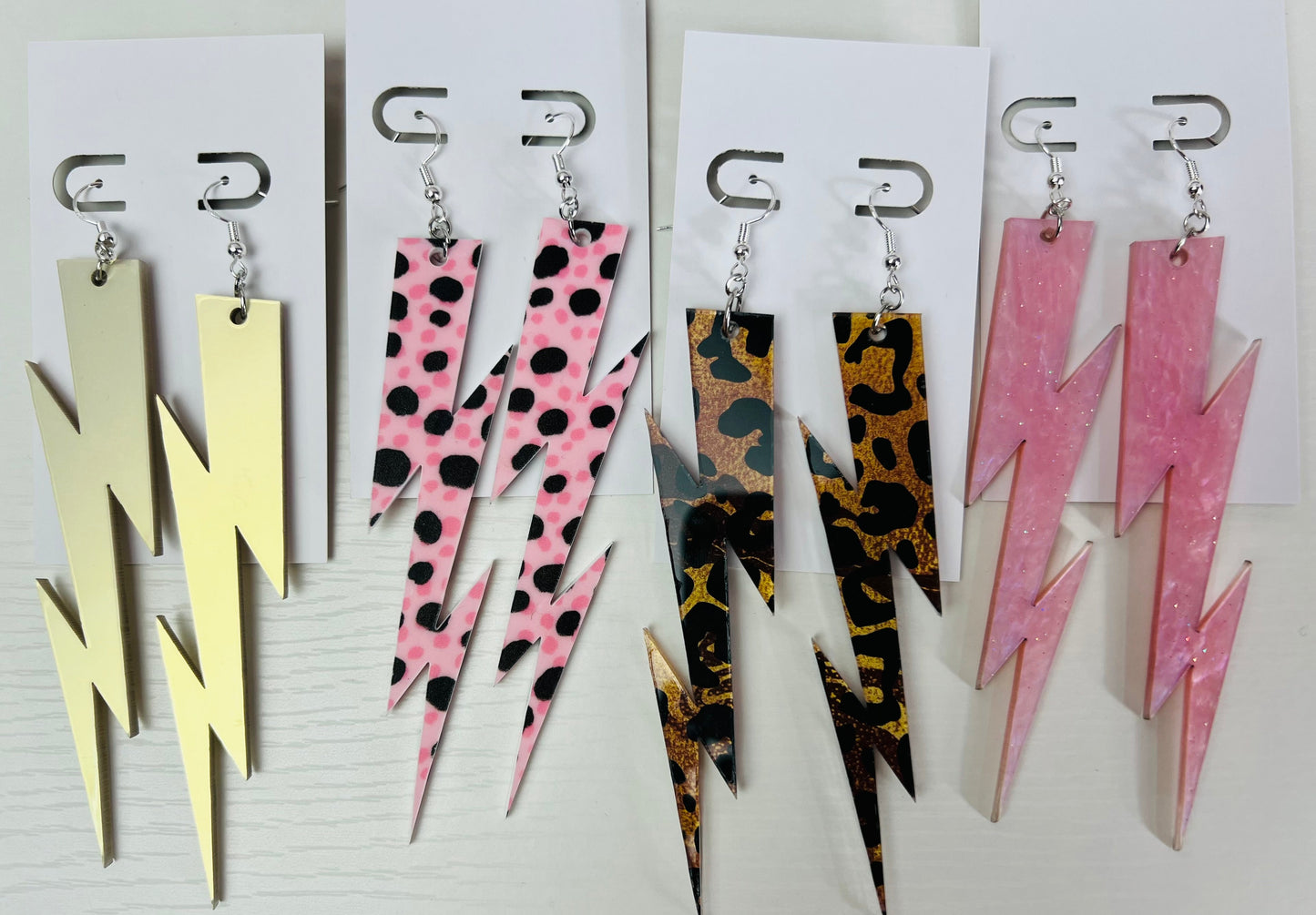 Specialty Lightning Bolt Earrings
