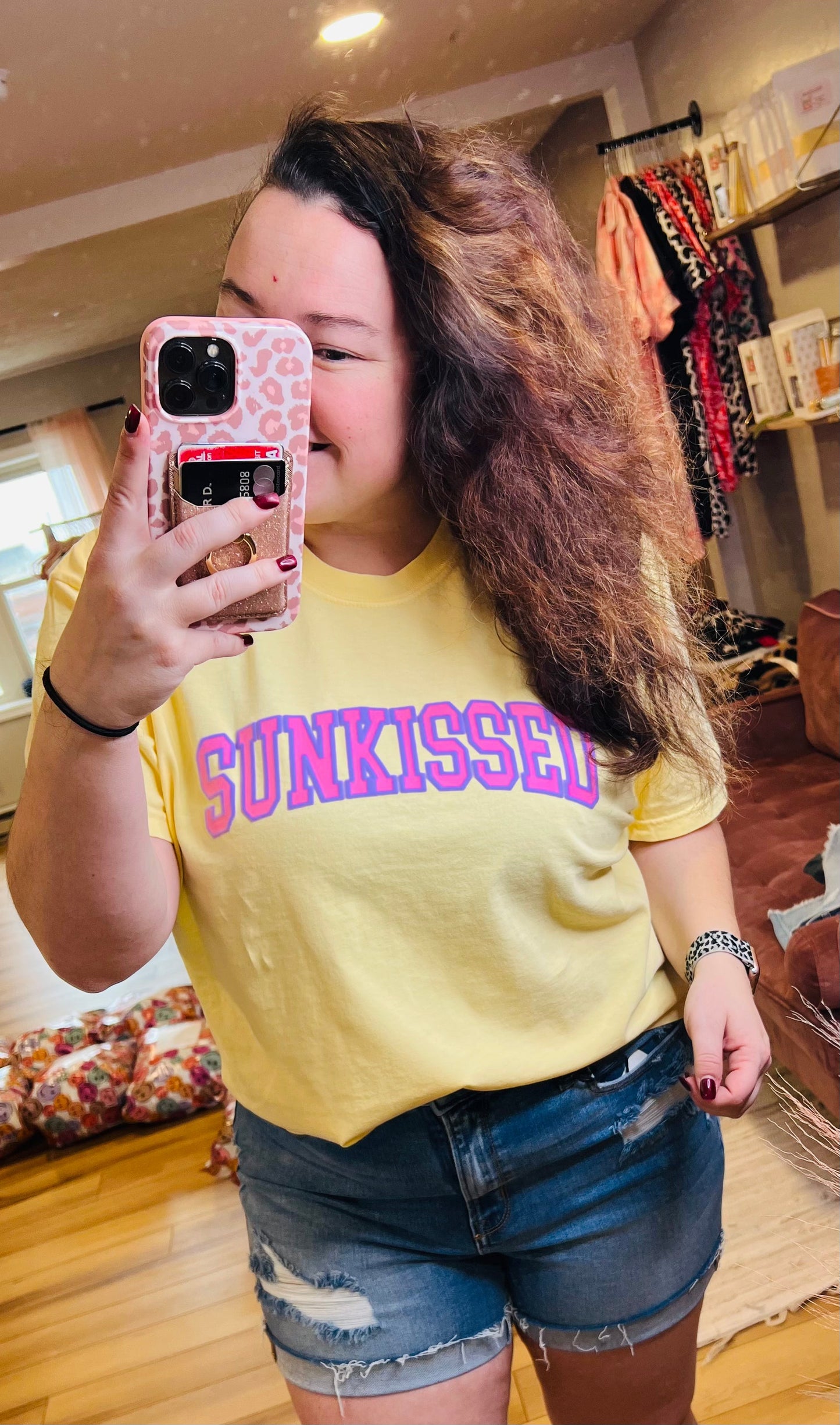 Sunkissed PUFF CROP or TEE (SHIP DATE 4/20)