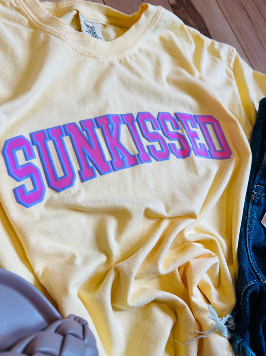 Sunkissed PUFF CROP or TEE (SHIP DATE 4/20)
